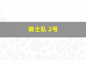 骑士队 2号